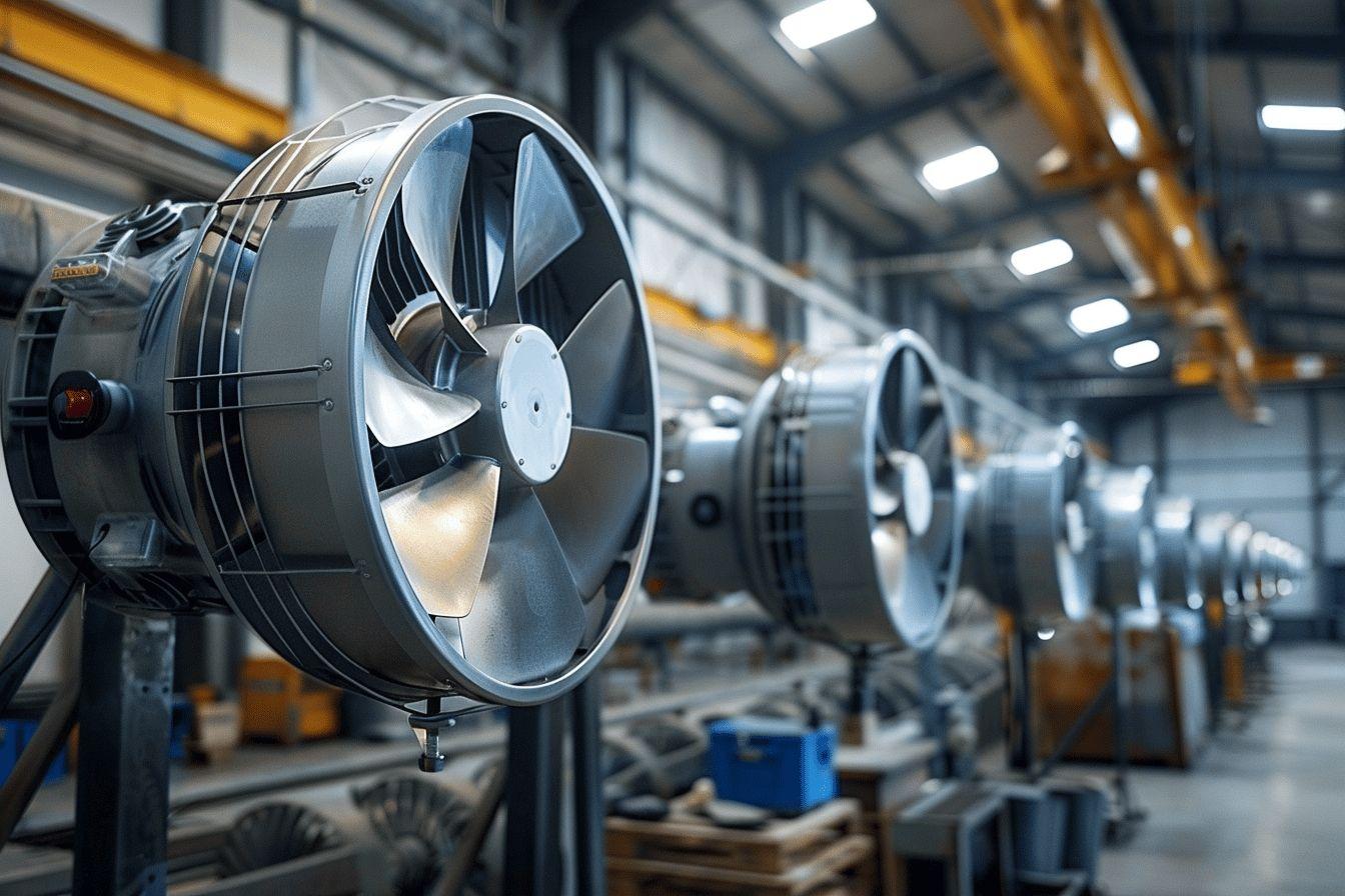 Ventilateurs axiaux industriels BZI : solutions performantes pour l'industrie