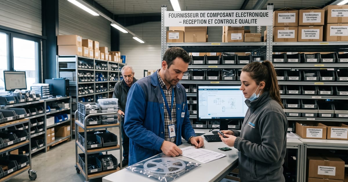 Fournisseur de composants électroniques – sélection et approvisionnement de pièces électroniques
