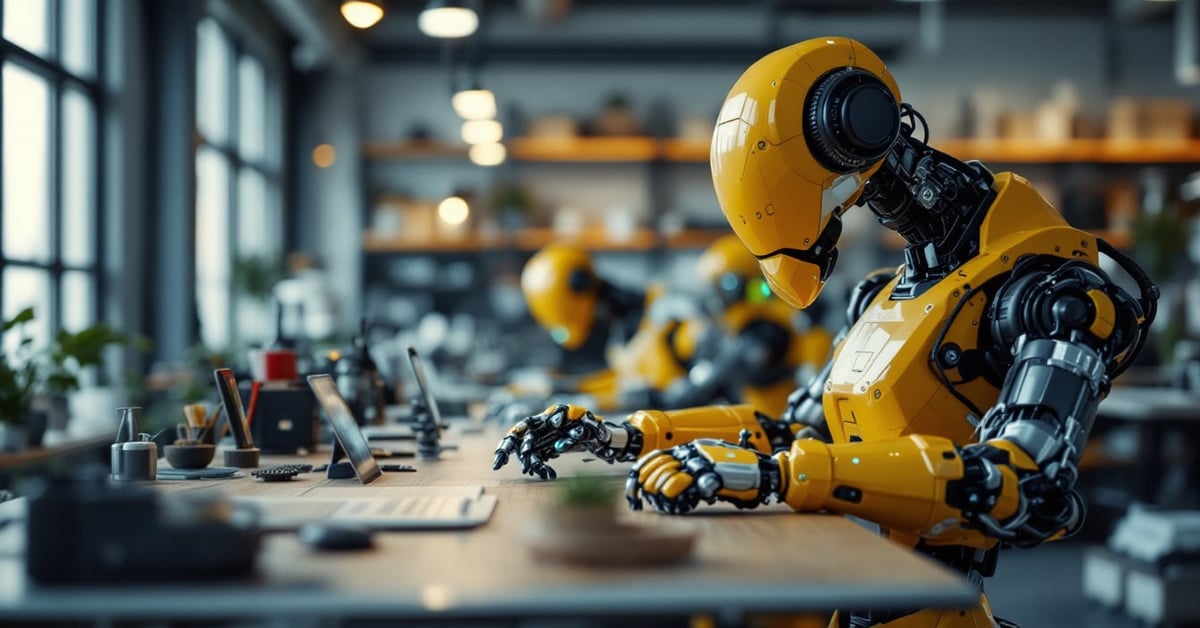 Premier robot industriel Unimate, bras mécanique automatisé sur chaîne de production manufacturière