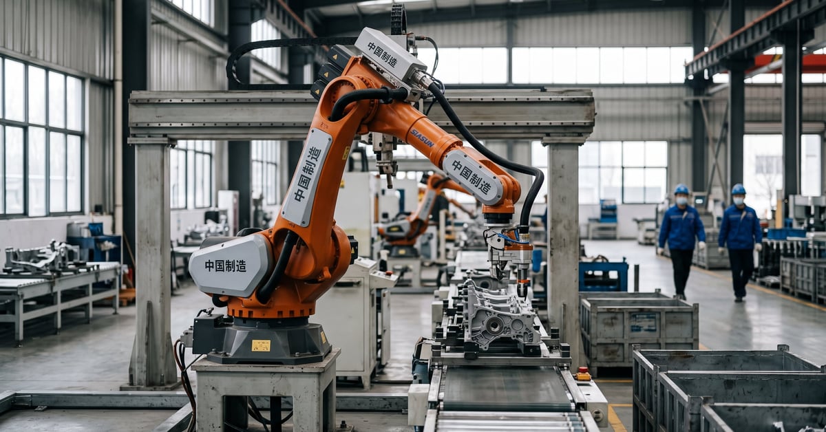 L'essor fulgurant du robot industriel chinois - robot industriel chinois